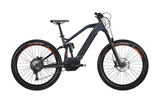 Elektrofahrräder : Whistle E-Bike B-Lynx S 27, 5 Zoll Bosch 500 Wh 11 V Grau Gre 41 2019 (eMTB Enduro)