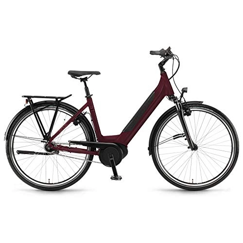 Elektrofahrräder : Winora E-Bike Tria N7F Eco Bosch Active 500 Wh Integriert 26 Zoll 7 V Rot Größe 46 (City Bike Elektro)