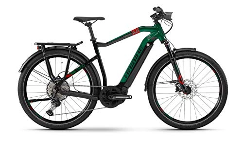 Elektrofahrräder : Winora Haibike SDURO Trekking 8.0 Bosch Elektro Fahrrad 2020 (27.5" Herren Diamant XL / 60cm, Schwarz / Rot / Kingston (Herren))