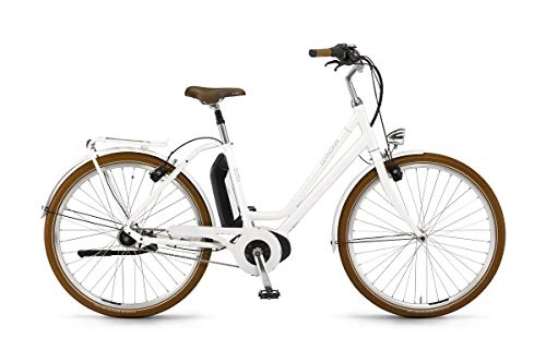 Elektrofahrräder : Winora Saya N7 400Wh Bosch Elektro Fahrrad 2019 (52cm, Weiß)