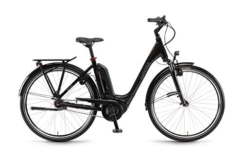 Elektrofahrräder : Winora Sima N7F Eco 400 26'' Pedelec E-Bike Trekking Fahrrad schwarz 2019