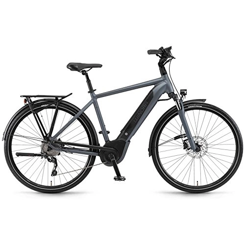 Elektrofahrräder : Winora Sinus i10 500 Pedelec E-Bike Trekking Fahrrad grau 2019: Größe: 60cm