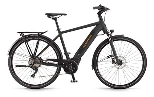 Elektrofahrräder : Winora Sinus i10 i500Wh Bosch Elektro Fahrrad 2020 (28" Damen Trapez 52cm, Schwarz matt)