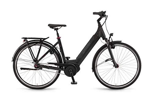 Elektrofahrräder : Winora Sinus iN7 Bosch Elektro Fahrrad 2021 (28" Einrohr 50cm, Schwarz matt)