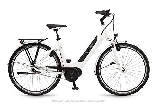 Elektrofahrräder : Winora Sinus iN8F 500 Unisex Pedelec E-Bike Trekking Fahrrad weiß 2019: Größe: 46cm