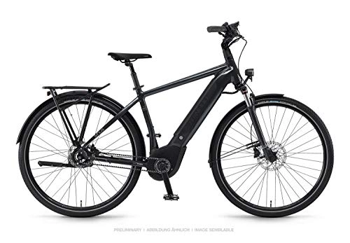 Elektrofahrräder : Winora Sinus iRX14 Bosch Elektro Fahrrad 2019 (56cm, Graphite Herren)