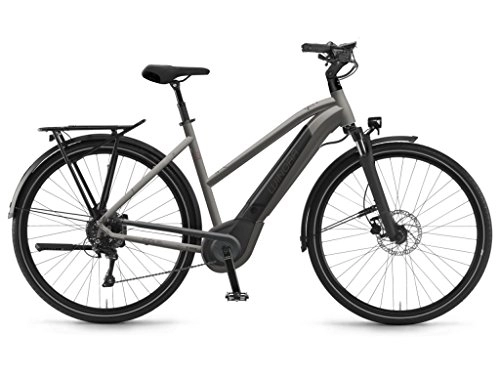 Elektrofahrräder : Winora Sinus iX11 500 Damen Pedelec E-Bike Trekking Fahrrad grau 2019: Größe: 44cm