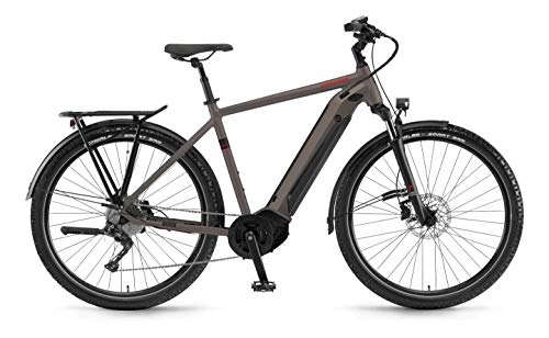 Elektrofahrräder : Winora Sinus iX12 Bosch Elektro Fahrrad 2021 (27.5" Herren Diamant 52cm, Metallic Sand matt (Herren))