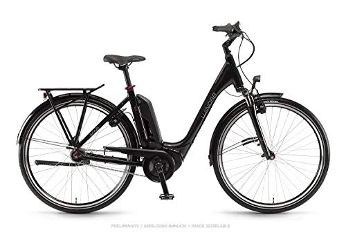 Elektrofahrräder : Winora Sinus Tria N7eco Bosch Elektro Fahrrad 2019 (RH 50 cm - 28, Onyxschwarz)