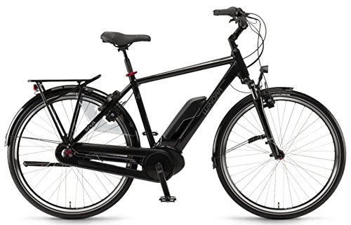 Elektrofahrräder : Winora Sinus Tria N7f NL 400Wh Bosch Elektro Fahrrad 2018 (RH 52 cm, Onyxschwarz Herren)