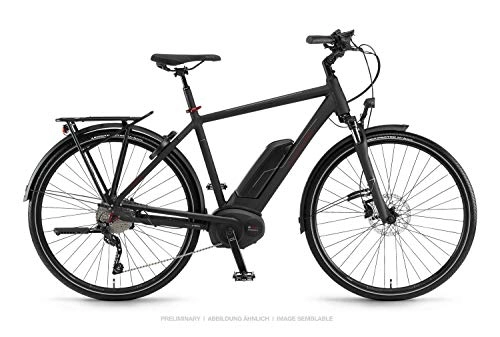 Elektrofahrräder : Winora Tria 10 500 Pedelec E-Bike Trekking Fahrrad schwarz 2019: Gre: 52cm