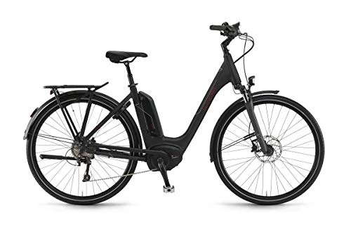 Elektrofahrräder : Winora Tria 10 500 Unisex Pedelec E-Bike Trekking Fahrrad schwarz 2019: Größe: 54cm