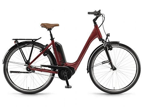 Elektrofahrräder : Winora Tria N7 400 Pedelec E-Bike Trekking Fahrrad rot 2019: Größe: 50cm