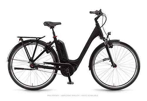 Elektrofahrräder : Winora Tria N7 400 Pedelec E-Bike Trekking Fahrrad schwarz 2019: Größe: 54cm