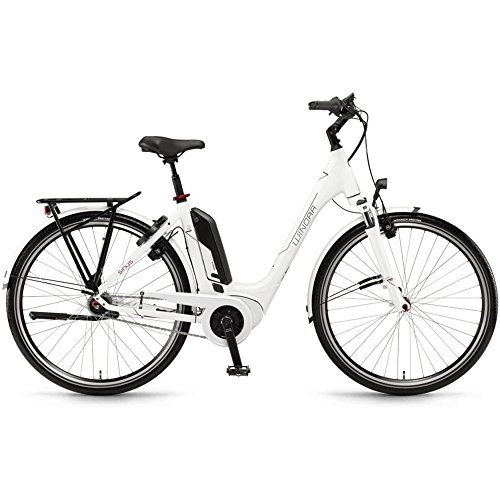 Elektrofahrräder : Winora Tria N7 Bosch Elektro Fahrrad 2021 (28" Einrohr 50cm, Weiß)