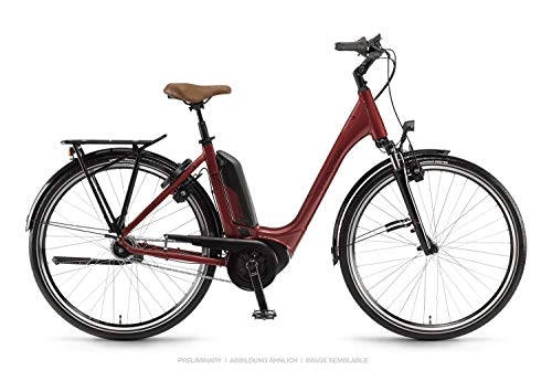 Elektrofahrräder : Winora Tria N7F 400 Pedelec E-Bike Trekking Fahrrad rot 2019: Größe: 50cm