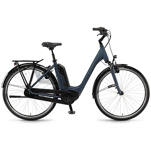 Elektrofahrräder : Winora Tria N7F NL 400 Pedelec E-Bike Trekking Fahrrad blau 2019: Größe: 46cm