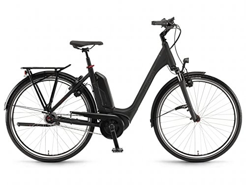 Elektrofahrräder : Winora Tria N8F 500 Pedelec E-Bike Trekking Fahrrad schwarz 2019: Größe: 46cm