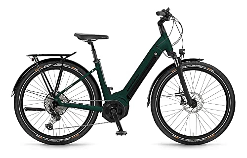 Elektrofahrräder : Winora Yucatan 10 630Wh Yamaha Elektro Fahrrad 2022 (27.5" Einrohr 50cm, Emerald matt (Einrohr))