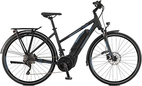 Elektrofahrräder : Winora Yucatan 20 500 Damen Pedelec E-Bike Trekking Fahrrad schwarz 2019: Größe: 48cm