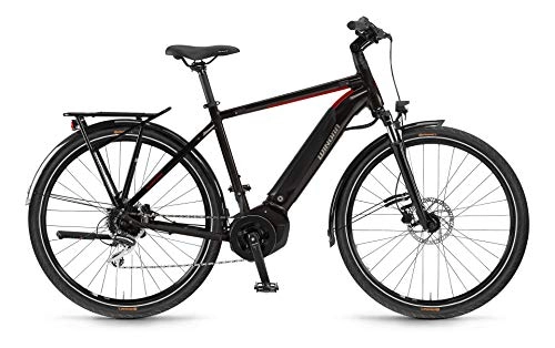 Elektrofahrräder : Winora Yucatan 9 Yamaha Elektro Fahrrad 2021 (28" Herren Diamant 52cm, Black Coffee (Herren))