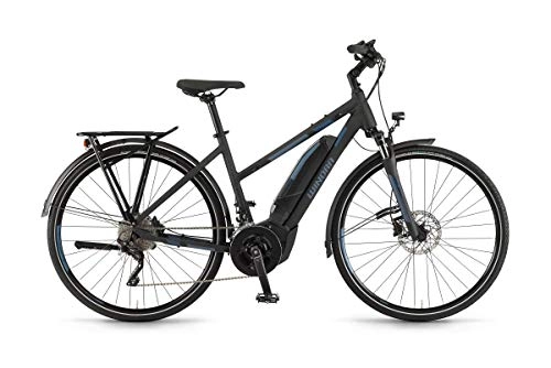 Elektrofahrräder : Winora Yucatan i20 500 Damen Pedelec E-Bike Trekking Fahrrad schwarz 2019: Größe: 52cm