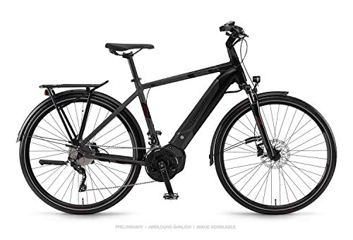 Elektrofahrräder : Winora Yucatan i20 500 Pedelec E-Bike Trekking Fahrrad schwarz 2019: Größe: 60cm