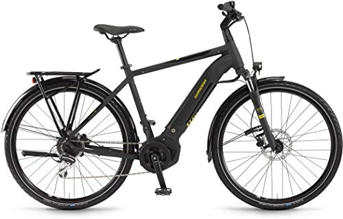 Elektrofahrräder : Winora Yucatan i8 Herren Black Matte / Black Gloss Rahmenhöhe 48cm 2020 E-Trekkingrad