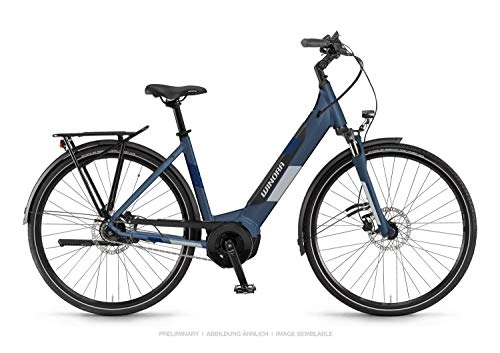 Elektrofahrräder : Winora Yucatan iN7f Yamaha Elektro Fahrrad 2019 (46cm, Modernblue)