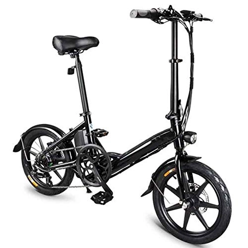 Elektrofahrräder : XFY 250W Elektrisches Fahrrad - Light Portable Shift Bike - Erwachsene Leicht Aluminiumlegierung 16 Zoll 250W Motor, fr Lssig Drauen