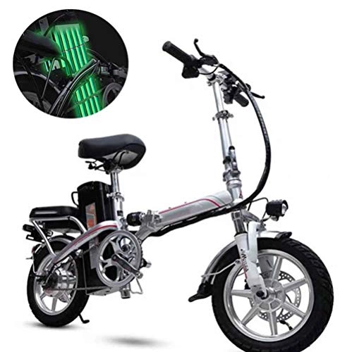 Elektrofahrräder : XFY Faltrad E-Bike - 14 Zoll Elektrofahrrad - Urban Commuter Elektrofahrrad, fr Erwachsene Sport Radfahren Im Freien Training und Pendeln