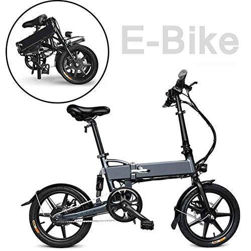 Elektrofahrräder : XFY Unisex Mini-Elektro-Fahrrder - 25Km / H E-Faltrad - Elektrofahrrad 14 Zoll, mit Abnehmbaren 250W Lithium-Ionen-Akku Leistungsstark Brstenlosen Motor