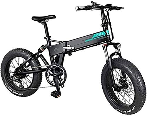 Elektrofahrräder : XINHUI Electric Snow Bike, Erwachsene Fast Electric Bike 20 Zoll 250W Elektrische Mountainbike 7 Geschwindigkeit Erwachsene Variable Geschwindigkeit 3 ​​Modus LCD-Anzeige