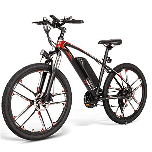 Elektrofahrräder : Ydshyth Elektrofahrrad 26 Zoll MTB E-Bike, Mountainbike Mit 48V 8Ah Lithium-Akku, 350 W Motor 40 Km / H Elektrische E-Bike Für Herren Damen