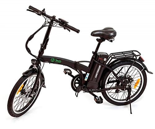 Elektrofahrräder : Youin Amsterdam BK1000 Elektrofahrrad, 250 W, Räder 40 km Reichweite und 25 km / h Geschwindigkeit