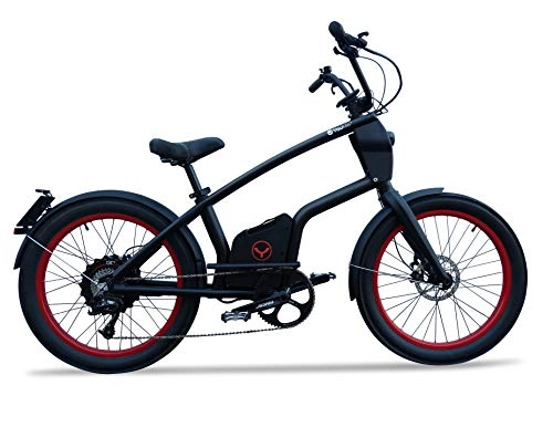 Elektrofahrräder : YouMo Unisex – Erwachsene One RatRod Edition, schwarz, Size