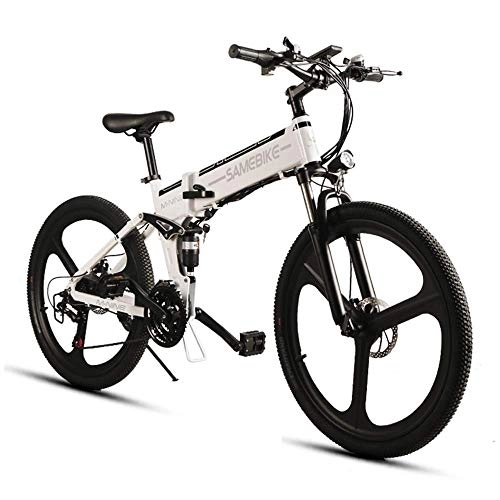 Elektrofahrräder : YOUSR Das Faltbare Elektrische Fahrrad 48V 10AH 350W 25 Km / H 26 „Aluminium MTB Fahrrad Mountainbike Flüssigkristallanzeige Maximale Belastung 90 Kg