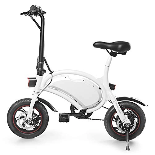 Elektrofahrräder : YTBLF 12-Zoll-faltendes elektrisches Fahrrad, drahtloses intelligentes elektrisches Fahrrad mit 250W 36V Motor Aluminium-faltendes elektrisches Fahrrad