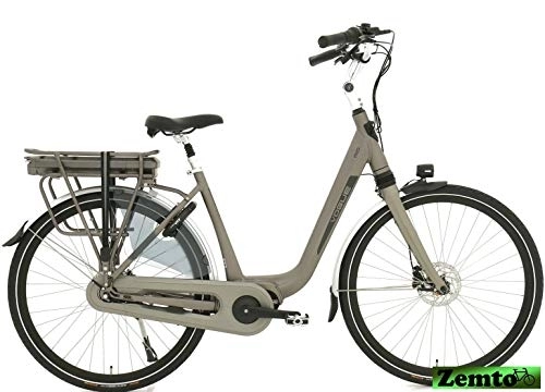 Elektrofahrräder : Zemto Elektrofahrrad Mio 8 Gang Mittelmotor, Hydr.-Scheibenbremsen, Mattgrau 51 cm