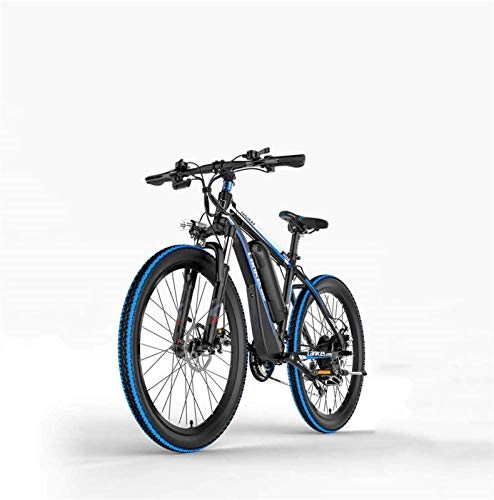 Elektrofahrräder : ZMHVOL Ebikes, Erwachsene 26-Zoll-Elektro-Mountainbike, 36V-48V Lithium-Batterie Aluminiumlegierung elektrisch unterstütztes Fahrrad ZDWN (Color : C, Size : 48V)