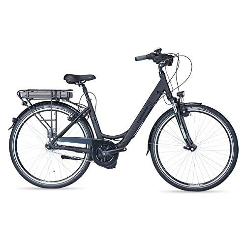 Elektrofahrräder : Zndapp E-Bike Alu-City Green 6.0 Premium | 28 Zoll | schwarz | Damen | 7 Gang Shimano Nabenschaltung | Felgenbremse | Rcktrittbremse | 250 W | Elektrofahrrad | 100 km | Reflex-Pannenstoppbereifung