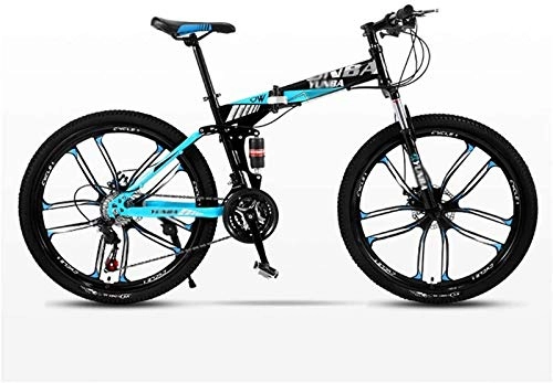 Falträder : aipipl Faltbares Mountainbike-Rennrad MTB 24-Gang-Räder für Herren für Offroad-Bikes für Erwachsene