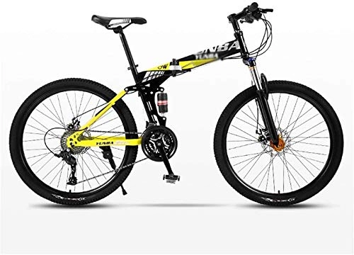 Falträder : aipipl Mountainbike Faltrad Fahrrad Männer MTB Bikes 24 Speed ​​Bikes Räder Für Erwachsene Damen Offroad Bike