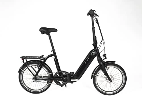 Falträder : Allegro Unisex – Erwachsene Andi 3 Plus 374 20" E-Bike, Schwarz, 42 cm