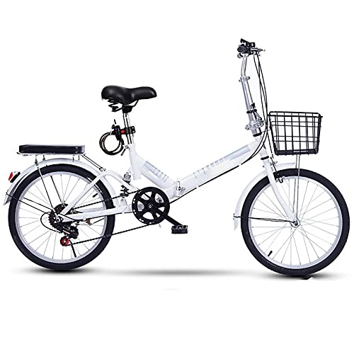Falträder : ASPZQ Dual-Scheibenbremse-Faltfahrrad, Komfortables Mobile Tragbare Kompakte Leichte Bikes Erwachsene Student Lightweight Bike, A