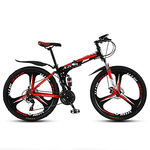 Falträder : ASPZQ Faltfahrräder, Komfortables Mobiles Tragbare Kompakte Leichte Faltende Mountainbike Erwachsene Student Lightweight Bike, A, 26 inches