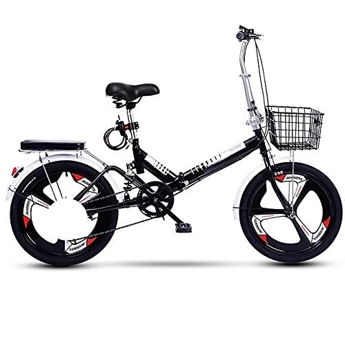 Falträder : ASPZQ Radfahrräder, Bequeme Mobile Tragbare Kompakte Leichte Leichte Fahrräder Erwachsener Student Lightweight Bike, B