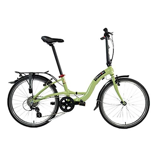 Falträder : Dahon Briza D8 Fahrrad, Erwachsene, Unisex, Grün, Einheitsgröße