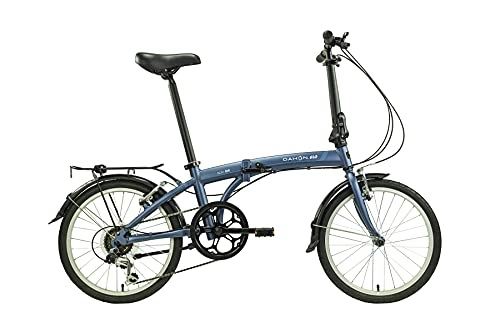 Falträder : Dahon Fahrrad SUV D6, Fahrrad, Blau, 55819, Blau (Blau)