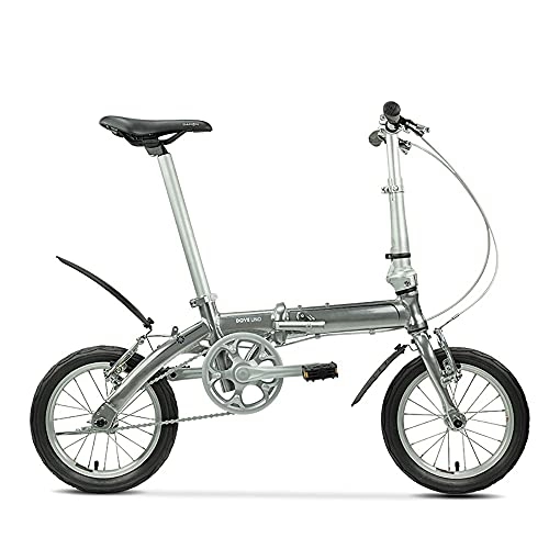 Falträder : DODOBD 14 Zoll Faltrad, Klapprad, Quick-Fold-System, Klappfahrrad Leicht und Robust Faltbares Fahrrad Ultraleichte Tragbare Klappfahrrad für Unisex Fahrrad Falt-Fahrrad Bike Erwachsene